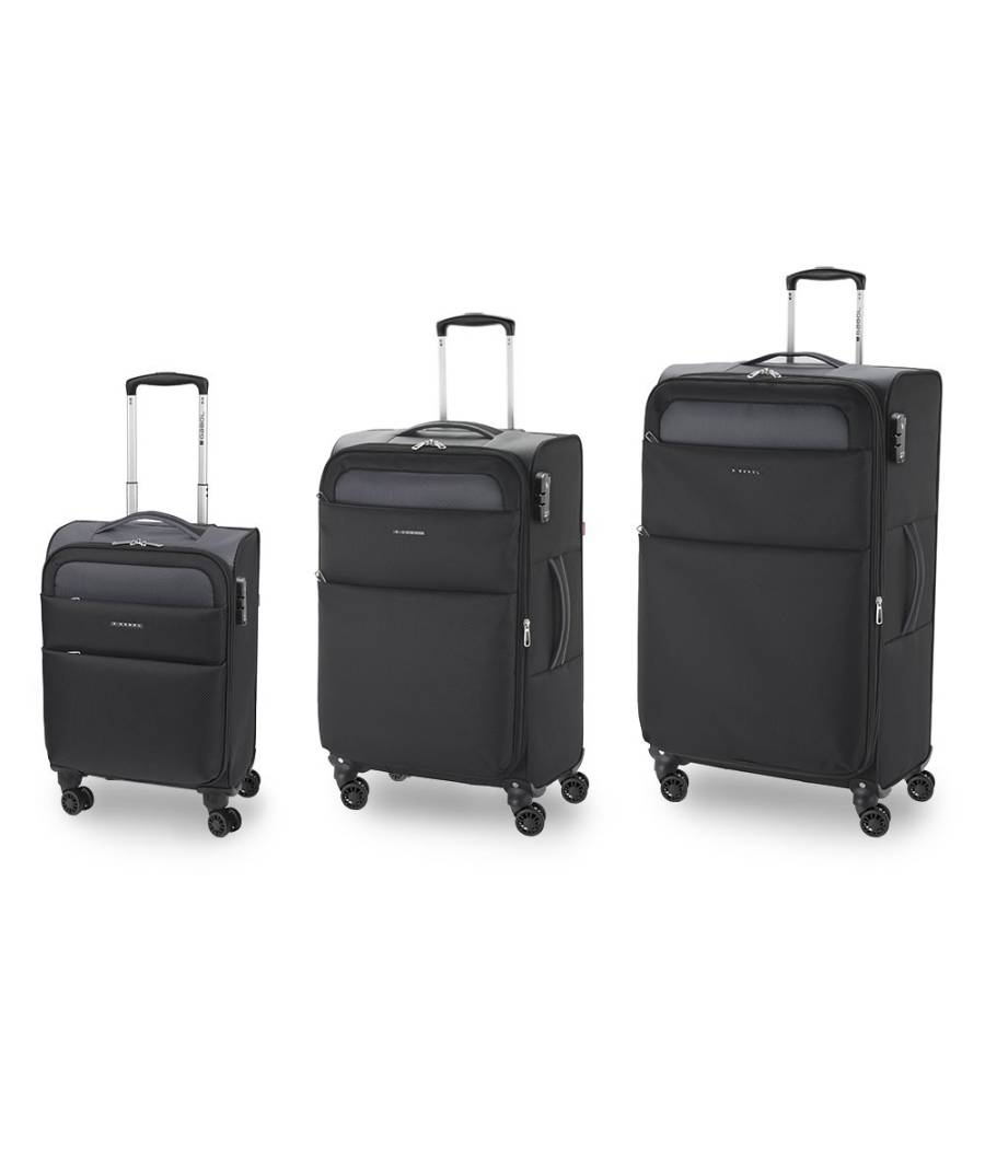 Juego Tres Maletas Gabol Cloud Nuevas Ruedas -Soriano Maletas y Bolsos