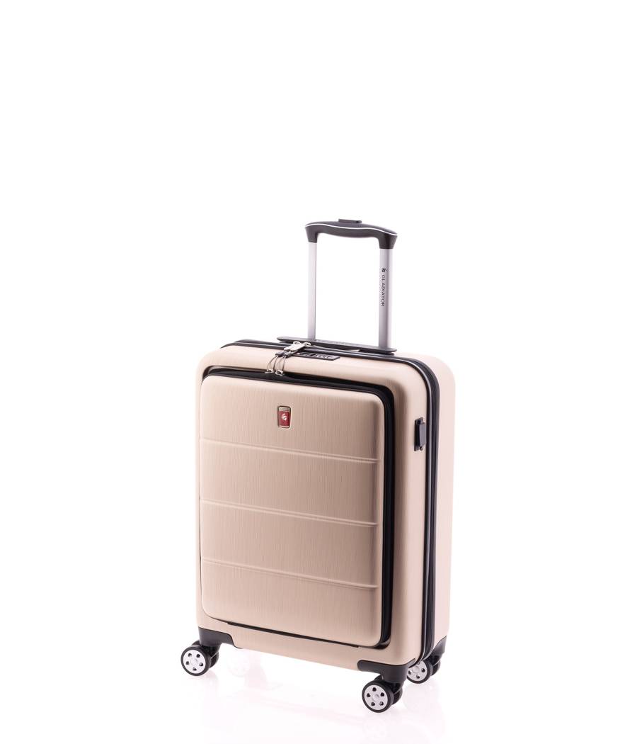 Maleta Cabina Gladiator Tech con bolsillo - Soriano Maletas y Bolsos