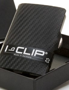 Cartera tarjetero I-Clip Carbon Negro Cartera tarjetero I-Clip Carbon Negro